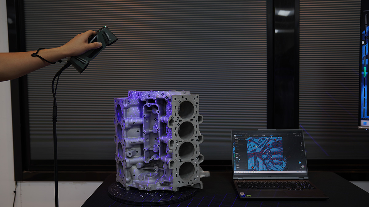 3Dスキャンによる検査